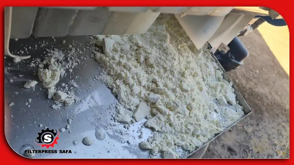 فیلتر پرس چیست؟ | فیلتر پرس صفا کیک خشک شده فیلتر پرس